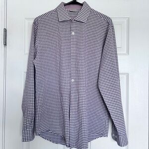 Kenneth Cole Reaction Button-Down Dress Shirt, Size 16 32/33